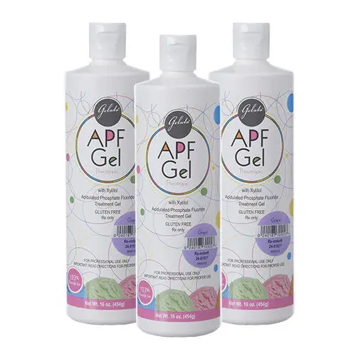 Gelato APF Fluoride Gel, 1.23% Acidulated Phosphate Fluoride, 60-Second Thixotropic Gel, Grape, 16 oz Bottle, 24-01877 thumbnail 2