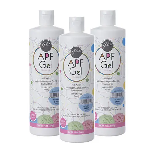 Gelato APF Fluoride Gel, 1.23% Acidulated Phosphate, Marshmallow, 16 oz Bottle, 24-09977 thumbnail 3