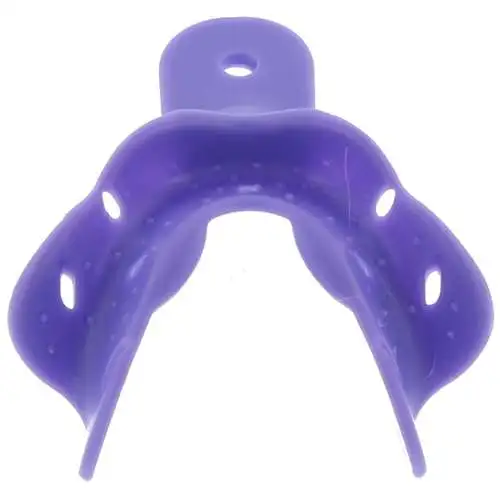 Keystone Edentulous Tray Aways Disposable Impression Trays, #2 Lower Small, Perforated, 12/Pk, 0921599 thumbnail 2