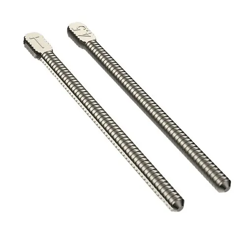 Johnson-Promident #4.5 Whaledent-Type Parallel-Sided Titanium Posts, Gray, 25/Pkg, T4-5-25 thumbnail 2