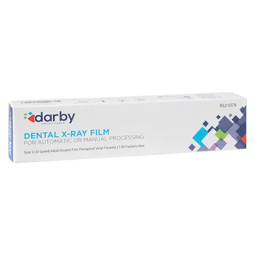 Darby Dental XF-57 Supersoft Double Film, Size 2 Adult, 130/Box, 101-2814 - XF-57 Supersoft Double Film, Size 2 Adult, 130/Box, 101-2814 - Image 1