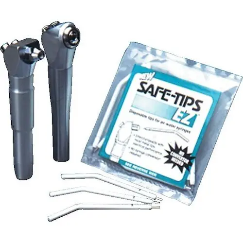Safe-Tips EZ Disposable Air/Water Syringe Tips, Universal Fit, Plastic with Metal Core, White, 1600/Bulk Box, 44600 thumbnail 6