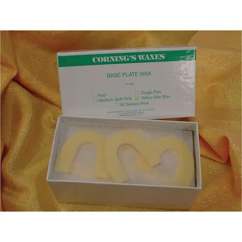 Corning Wax Premium Base Plate Wax, Pink, 5 lb., 291 - Premium Base Plate, 5 lb., Pink, 291 - Image 1