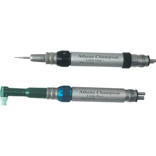 Little Guy Low Speed Air Handpiece, Straight, 4-Hole Connector, 5000 RPM, 1 Each, 55400 thumbnail 2