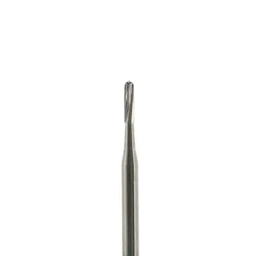 Darby Dental FG 1157 Carbide Bur, Domed Fissure, Plain Cut, 10/Pkg - , 1157, 10/Pkg, Domed Fissure, PlainCut, FG 1157 - Image 1