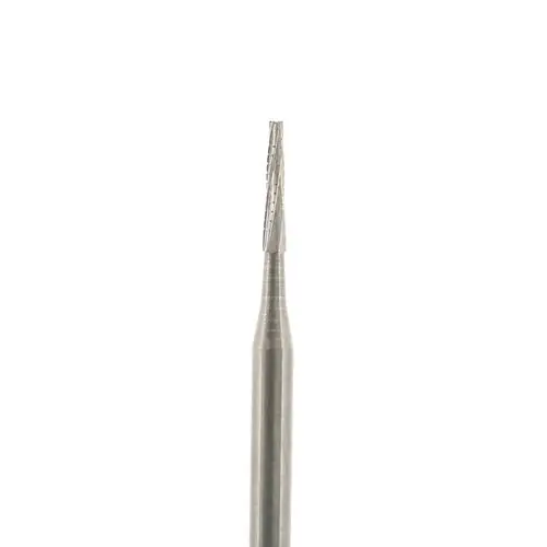 FG 699L Carbide Bur, Taper Fissure, CrossCut, 10/Pkg - , 699L, 10/Pkg, Taper Fissure, CrossCut, FG 699L - Image 1