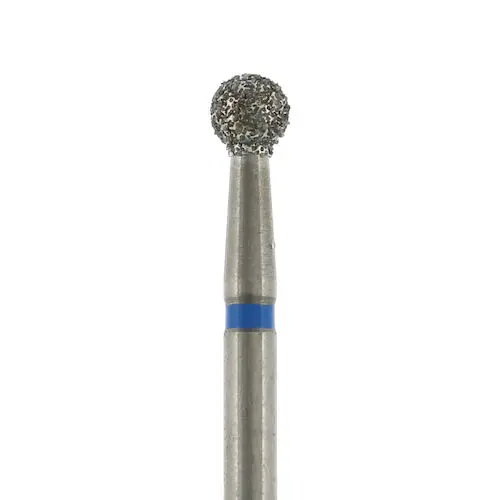 Darby Multi-Use Diamond Rotary Instrument, Round, Medium Grit, 801-025M, 5/Pkg - Diamonds (801), Round, 801-025M, 5/Pkg, Medium, 801-025M - Image 1