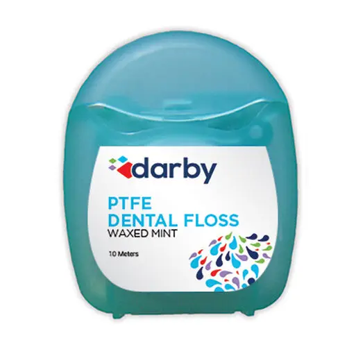 Darby Dental Waxed Dental Floss, Mint, 12 Yards, 144/Case, DAR9526874 - Dental Floss, Waxed, 12 yards, 144/Case, Mint, DAR9526874 - Image 1