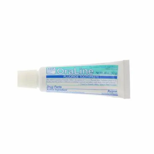 Oraline ADA Mint Fluoride Toothpaste, 0.85 oz, 144/Box, 42102 - Oraline - ADA Mint Fluoride Toothpaste - 0.85 oz - Image 1