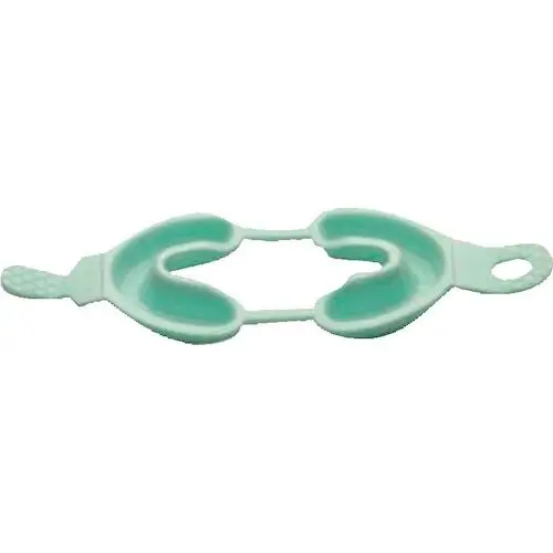 Topex Dual Arch Fluoride Trays, Pedo (Aqua), 50/Pkg, AD32010 - SULTAN TOPEX DUAL-ARCH FLUORIDE TRAYS AD32010 - Image 1
