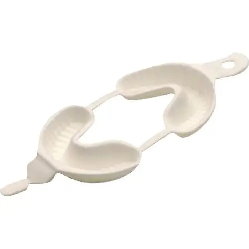 Topex Dual Arch Fluoride Trays, Medium, White, 50/Pkg, AD32012 - SULTAN TOPEX DUAL-ARCH FLUORIDE TRAYS AD32012 - Image 1