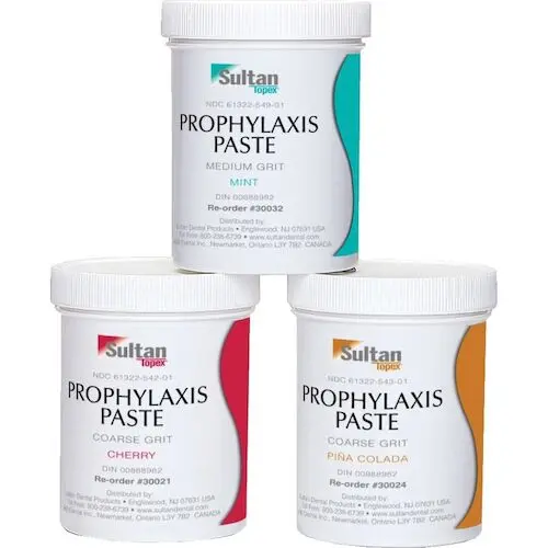 Sultan Topex Prophy Paste, Medium Grit, Mint, 12 oz Jar, AD30032 - SULTAN TOPEX PROPHYLAXIS PASTE AD30032 - Image 1