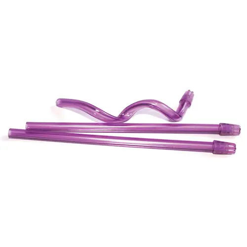 Medicom SafeBasics Saliva Ejectors, Strawberry Scented, 6", Clear Pink w/ Pink Tip, Latex-Free, 105/Bag, 714 thumbnail 11