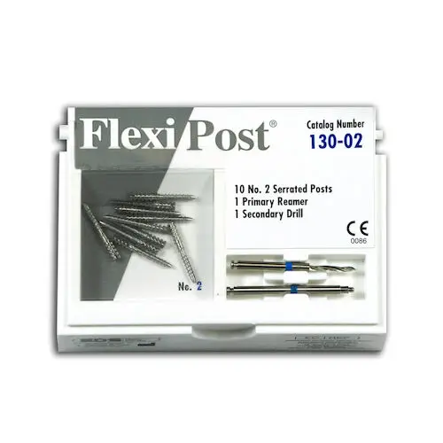Flexi-Post Stainless Steel Post Refill Kit, Size 2 (Blue), 10/Pkg, 130-02 thumbnail 7