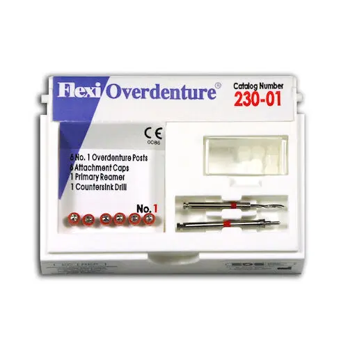 Flexi-Overdenture Stainless Steel Refill, Size 1 (Red), 6 Posts, 230-01 thumbnail 4