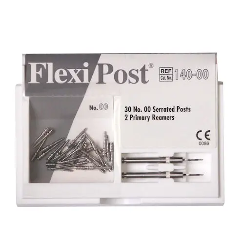 Flexi-Post Stainless Steel Economy Refill, Size #00, White, 30/Pkg, 140-00 thumbnail 7