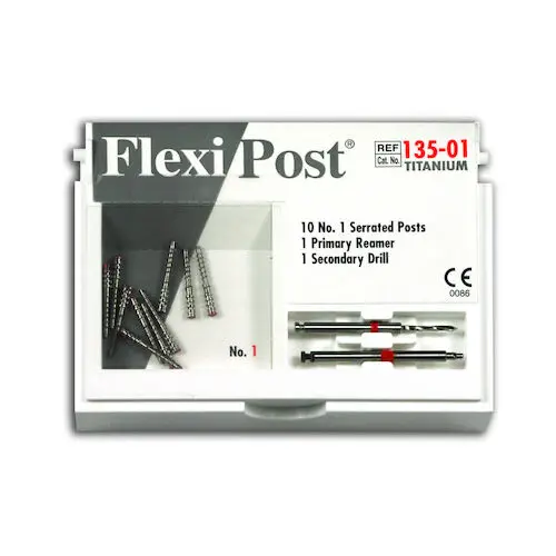 Flexi-Post Titanium Post Refill Kit, Size 1 (Red), 10/Pkg, 135-01 thumbnail 11
