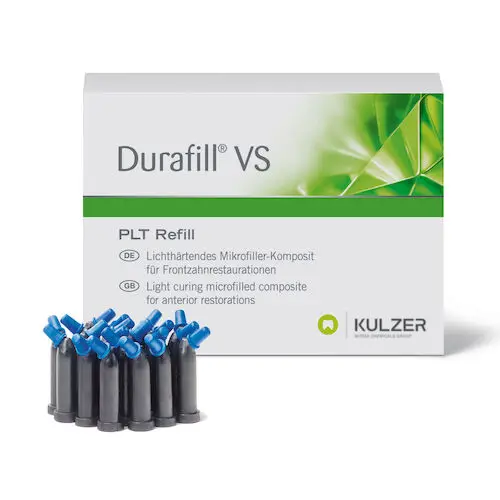 Kulzer Durafill VS PLT Light-Cure Microfill Restorative, Shade A1, 0.25 g Tips, 20/Box, 66000027 - Durafill VS PLT A1 - Light-Cure Microfill Restorative, 20 - .25 Gm. Tips - Image 1