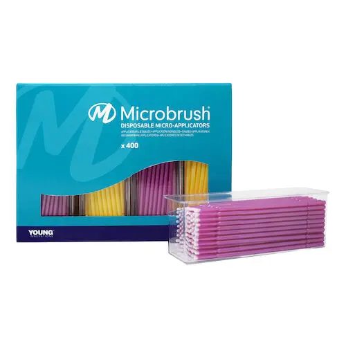 Microbrush Plus Micro-Applicator Dispenser Refills, Fine, Yellow/Pink, 400/Pk, PF400 thumbnail 14