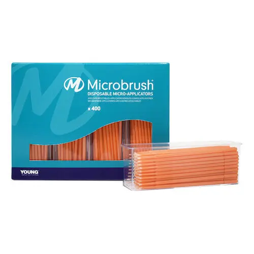 Microbrush Plus Micro-Applicator Dispenser Refills, Regular (2 mm), Peach, 400/Pk, PR400PE thumbnail 14