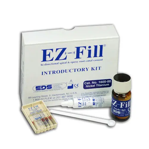 EZ-Fill Nickel-Titanium Obturation System Intro Kit, 4 Bi-Directional Spirals, 7.5 g Gel, 8 g Powder, 1/Pk, 1605-00 thumbnail 18