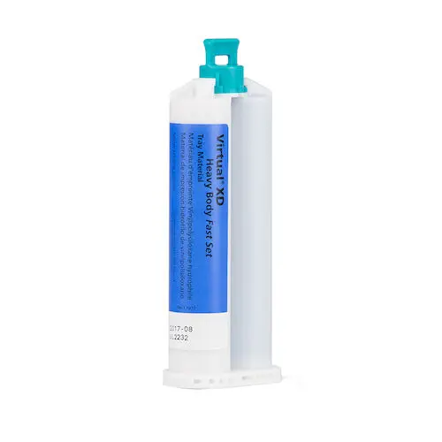 Virtual XD VPS Impression Material, Heavy Body, Fast Set, 50 mL Refill Cartridges (2/Pkg), Mint Scent, 646459 thumbnail 2