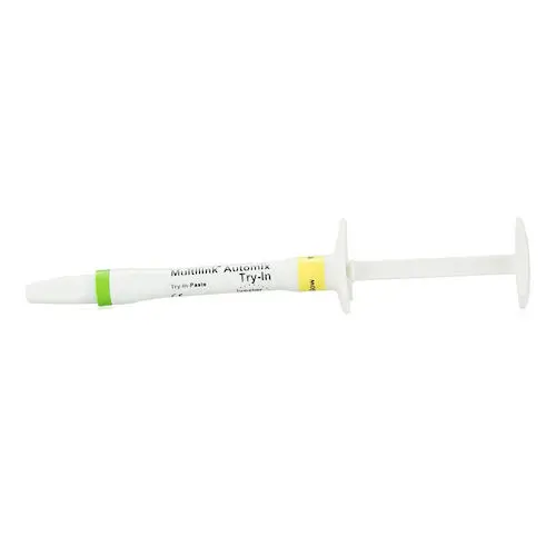 Multilink Automix NG Try-In Paste Syringe, 1.7 g, Shade Yellow, Refill, 645957WW thumbnail 2