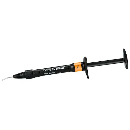 Tetric EvoFlow Flowable Composite Refill Syringe, Enamel Shade B3, 2g, 595957WW thumbnail 3