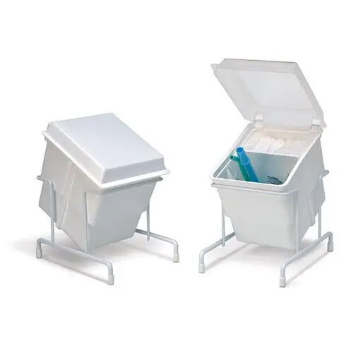 Zirc E-Z Storage Tub Organizer with Clear Cover, White, 1/Pk, 29R610 thumbnail 4
