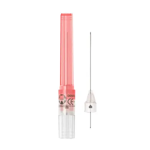 Septoject Dental Needle, 25 Gauge Long (35mm), Red, Plastic Hub, Sterile, 100/Box, 01-N1252 thumbnail 15