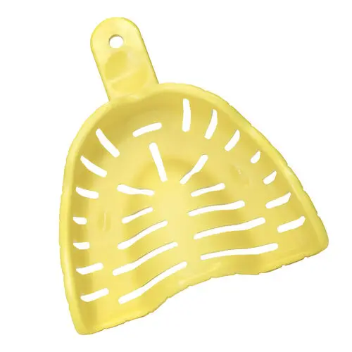 AccuDent XD Dentate Impression Tray #4, Upper Medium, Perforated, Disposable, 12/Pack, 673707 thumbnail 2