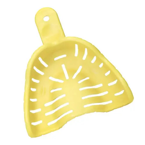 AccuDent XD Dentate Impression Tray #6, Upper Small, Perforated, Disposable, 12/Pack, 673709 thumbnail 7
