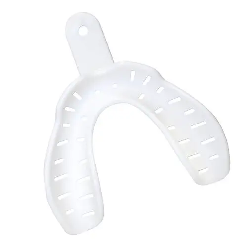 AccuDent XD Edentulous Impression Tray #9, Lower Medium, Disposable, 12/Pack, 673712 thumbnail 2