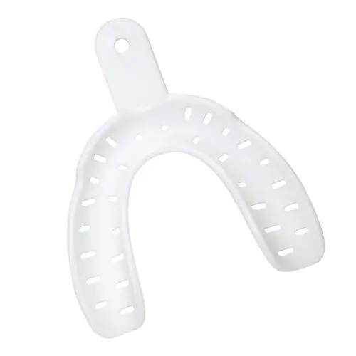 AccuDent XD Edentulous Impression Tray #11, Lower Small, Disposable, Perforated, 12/Pkg, 673714 thumbnail 2