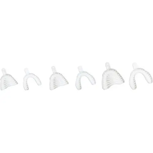 AccuDent XD Edentulous Impression Trays, Assorted Upper & Lower, Disposable, 24/Box, 673717 thumbnail 2