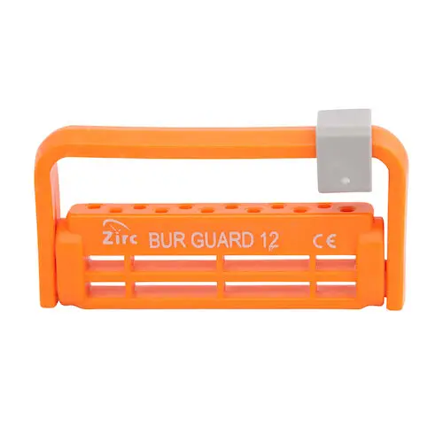 Zirc Steri-Bur Guard, 12-Hole, Neon Orange, 50Z406Q thumbnail 4
