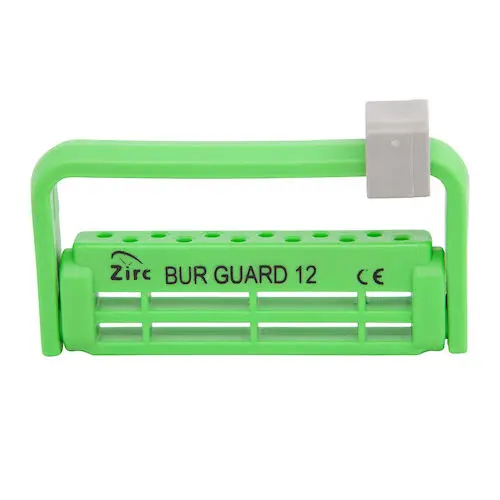 Zirc Steri-Bur Guard, 12-Hole, Neon Green, 50Z406P thumbnail 4