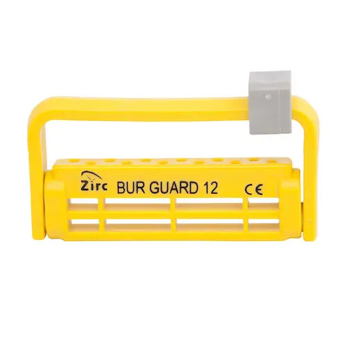 Zirc Steri-Bur Guard, 12-Hole, Neon Yellow, 50Z406O thumbnail 4