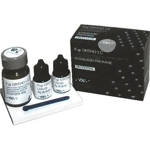GC Fuji Ortho LC Orthodontic Cement, Powder/Liquid, Light-Cure, Standard Package, 1/Pk, 439403 thumbnail 10