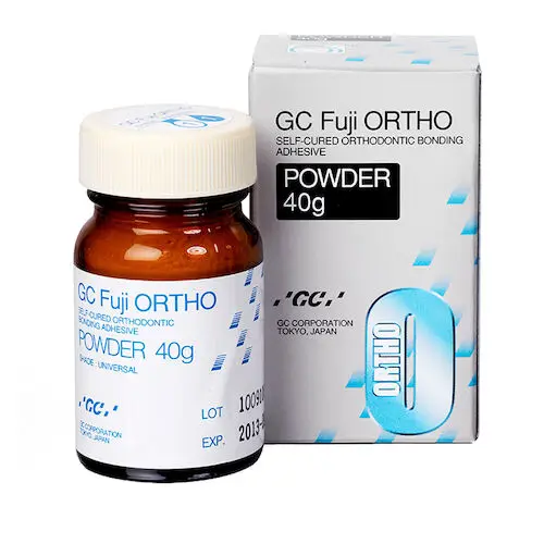 GC Fuji ORTHO Self-Cure Resin Reinforced Glass Ionomer Orthodontic Cement Powder Refill, 40 g, #000209 thumbnail 13