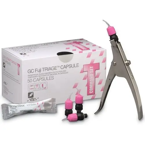 GC Fuji TRIAGE Glass Ionomer Sealant and Surface Protectant Capsules, White, 0.13 ml, 50/Box, 002269 thumbnail 6