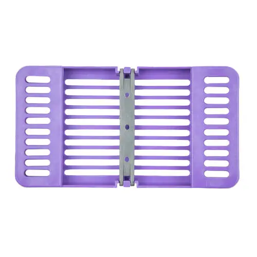 Zirc Dental Products Compact Cassette, 8-Instrument, Neon Purple, 1/Pk, 50Z915R thumbnail 3