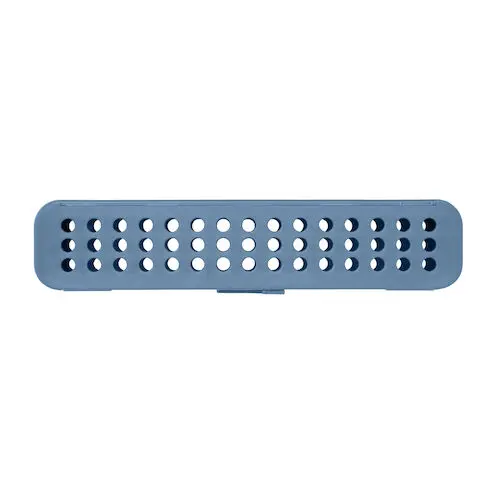 Zirc Compact Steri-Container, Blue, 7-1/8" x 1-1/2" x 1-1/2", Holds 8-12 Instruments, Autoclavable, 50Z905B thumbnail 8