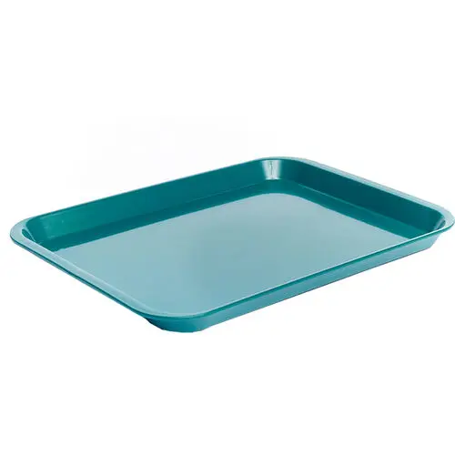 Zirc B-Lok Flat Set-Up Tray, Size B, Teal, 13-3/8" x 9-5/8" x 7/8", 20Z401J thumbnail 4