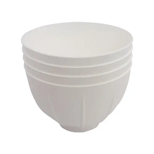 Dispos-A-Bowl Mighty Mixer Bowls, White, 4-7/8" Diameter x 3-1/4", 36/Pk, 50Z505 thumbnail 4