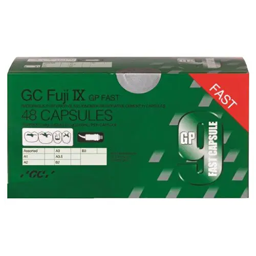 GC Fuji IX GP FAST Capsule Refill, Shade A2, 48/Box, 425061 thumbnail 10