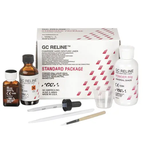 GC Reline Hard Denture Chairside Reline Material, Standard Pack, 346001 thumbnail 15