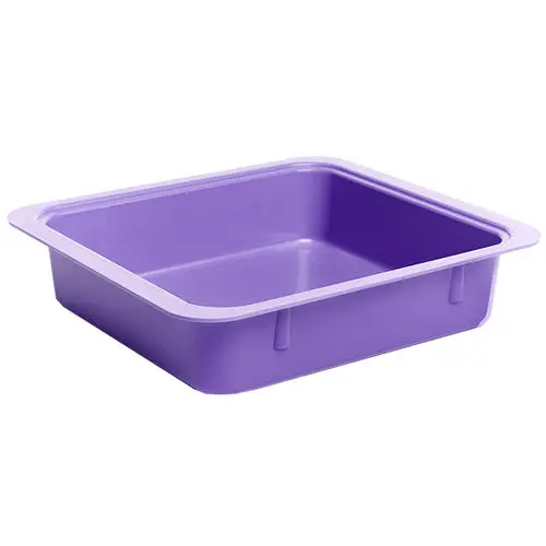 Zirc Procedure Tub Only, Neon Purple, 12-1/4" x 10-7/8" x 2-3/4", 1/Pk, 20Z463R thumbnail 3