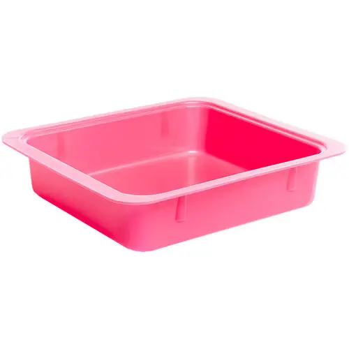 Zirc Procedure Tub Only, Neon Pink, 12-1/4"L x 10-7/8"W x 2-3/4"H, 1/Pk, 20Z463S thumbnail 3