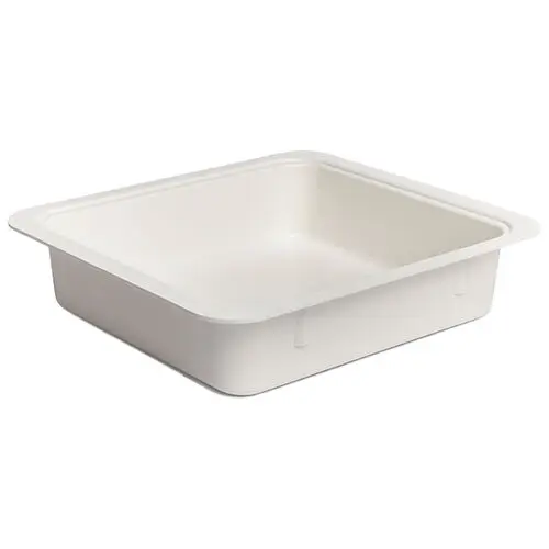 Zirc Procedure Tub Only, White, 12-1/4"L x 10-7/8"W x 2-3/4"H, 1/Pk, 20Z463A thumbnail 4